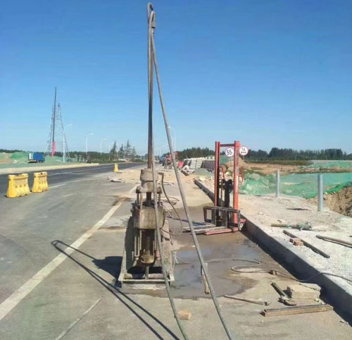 晋江公路高聚物注浆加固