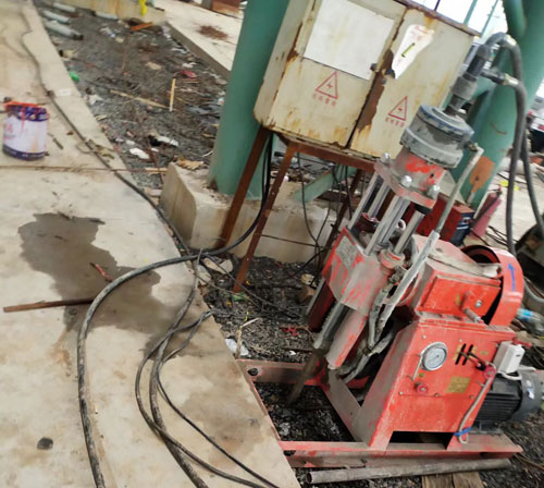 晋江设备基础下沉注浆