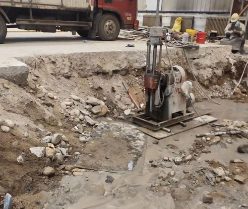 晋江公路下沉压浆